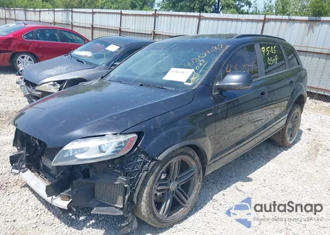 2014 Audi Q7 3.0 Tdi Premium из США, поврежденный, VIN WA1WMAFE0ED007029